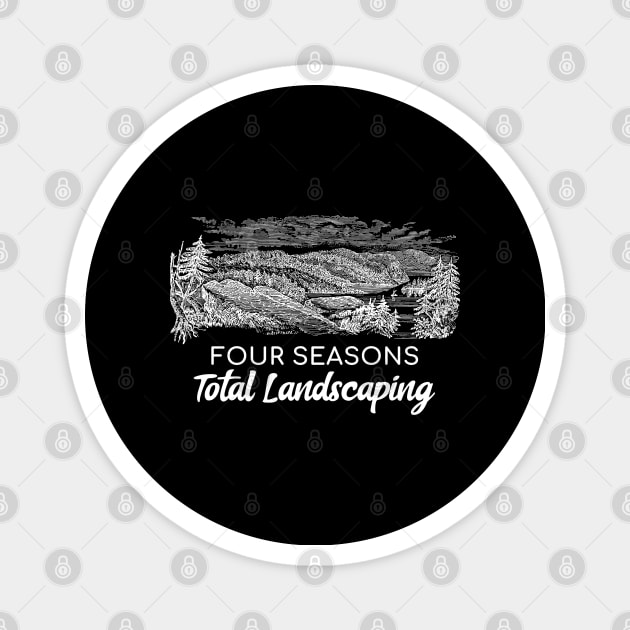 Four Seasons Total Landscaping Magnet by irvanelist